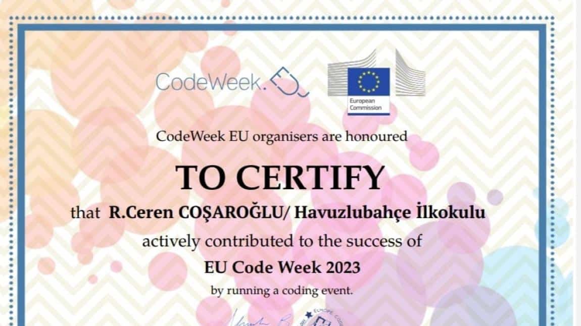 Codeweek Haftası